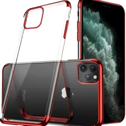 iPhone 11 Pro Max - Transparente Hülle mit Akzenten