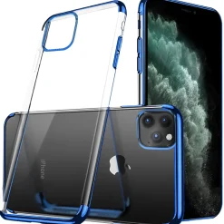 iPhone 11 Pro Max - Transparente Hülle mit Akzenten