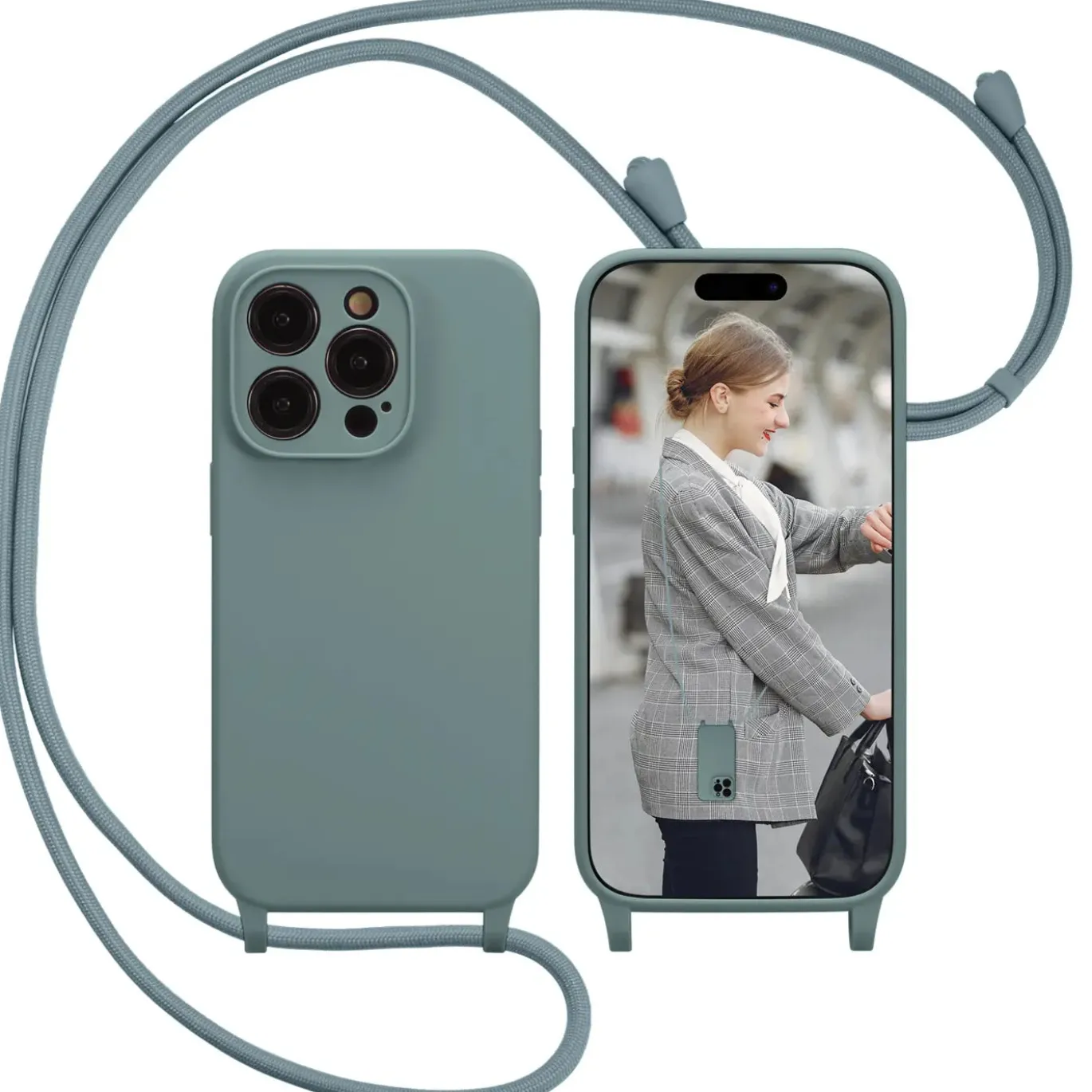 iPhone 14 Pro Max - Umhängehülle mit Kameraschutz