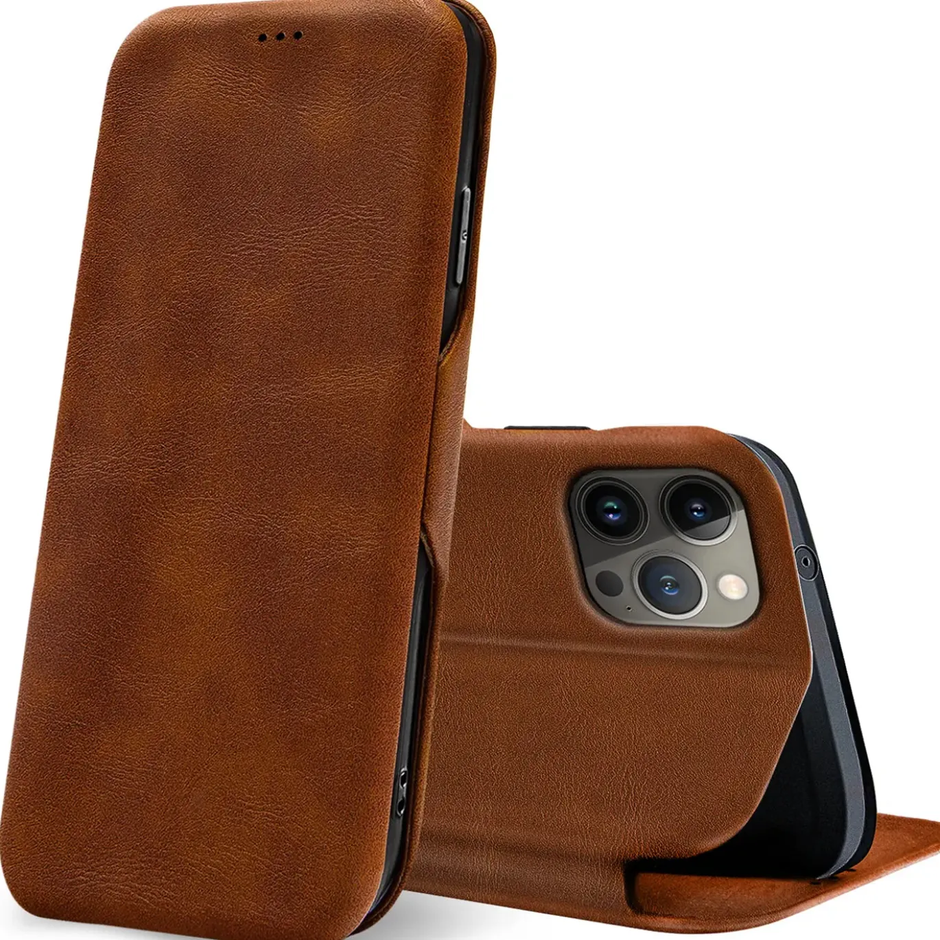 iPhone 15 Pro Max - Wallet Etui mit Standfunktion