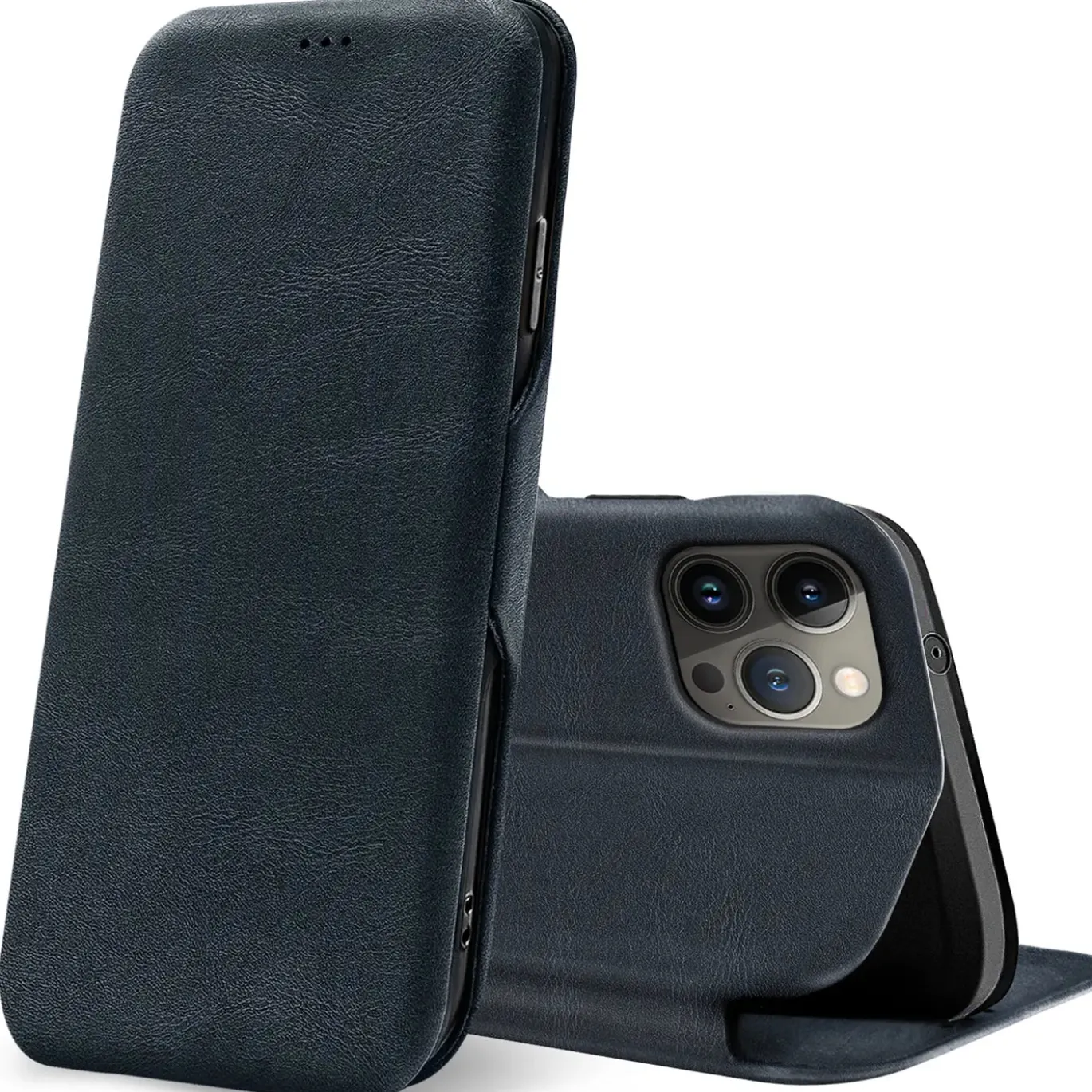 iPhone 15 Pro Max - Wallet Etui mit Standfunktion