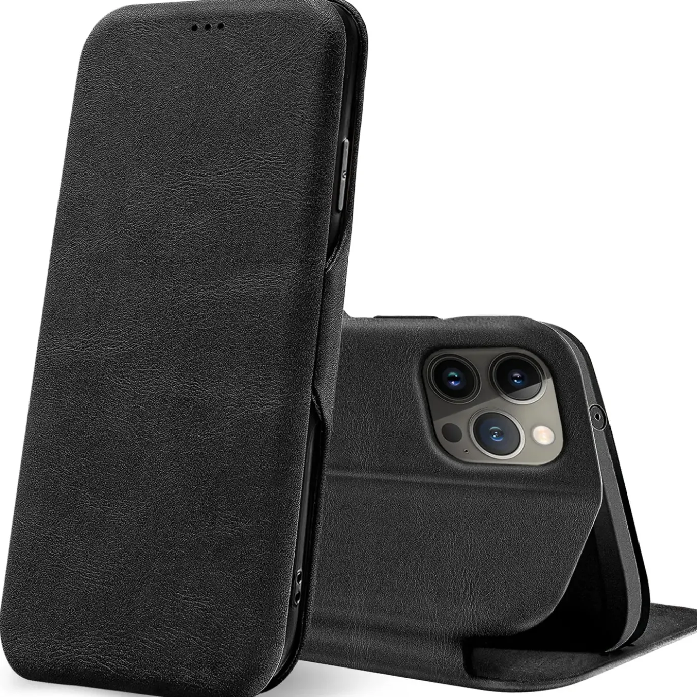 iPhone 15 Pro Max - Wallet Etui mit Standfunktion
