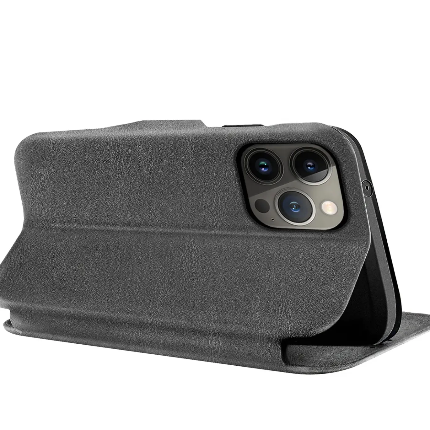 iPhone 15 Pro Max - Wallet Etui mit Standfunktion