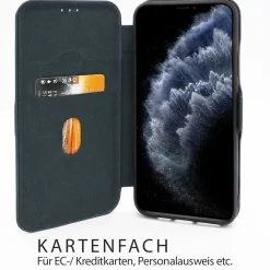 iPhone 11 Pro Max - Wallet Etui mit Standfunktion