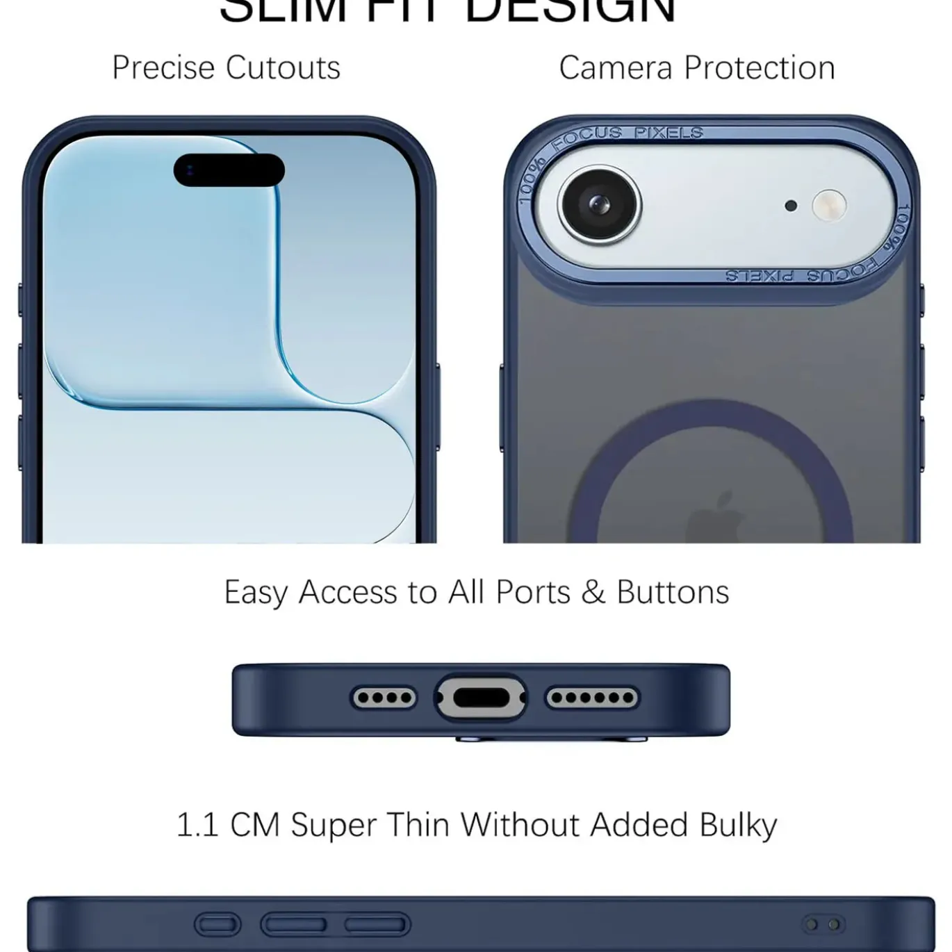 iPhone Air - MagSafe Hülle mit Kameraschutz