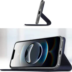 iPhone 16e - Booklet Case mit Magnetverschluss