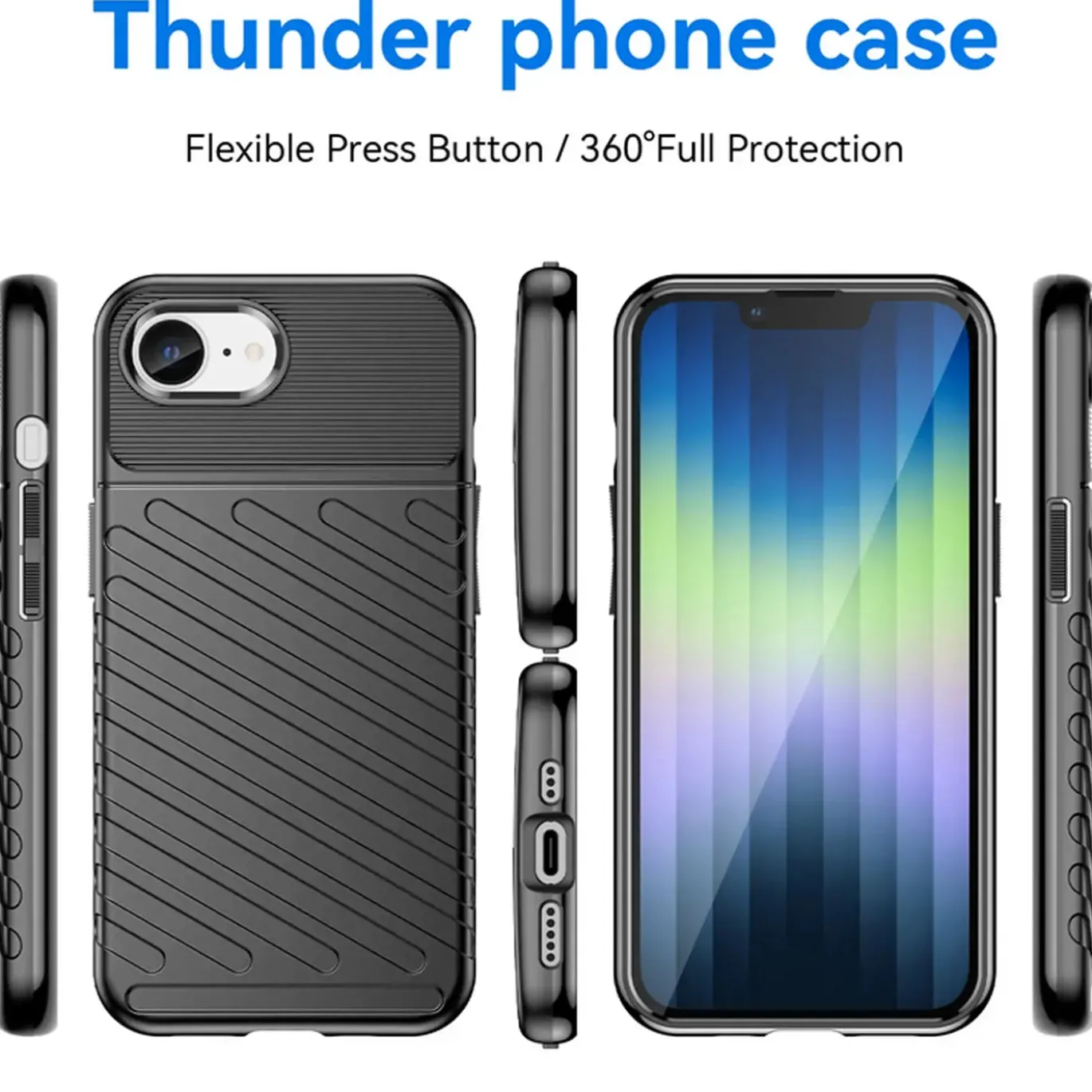 iPhone 16e - Elegante Hülle stoßfest & stylisch