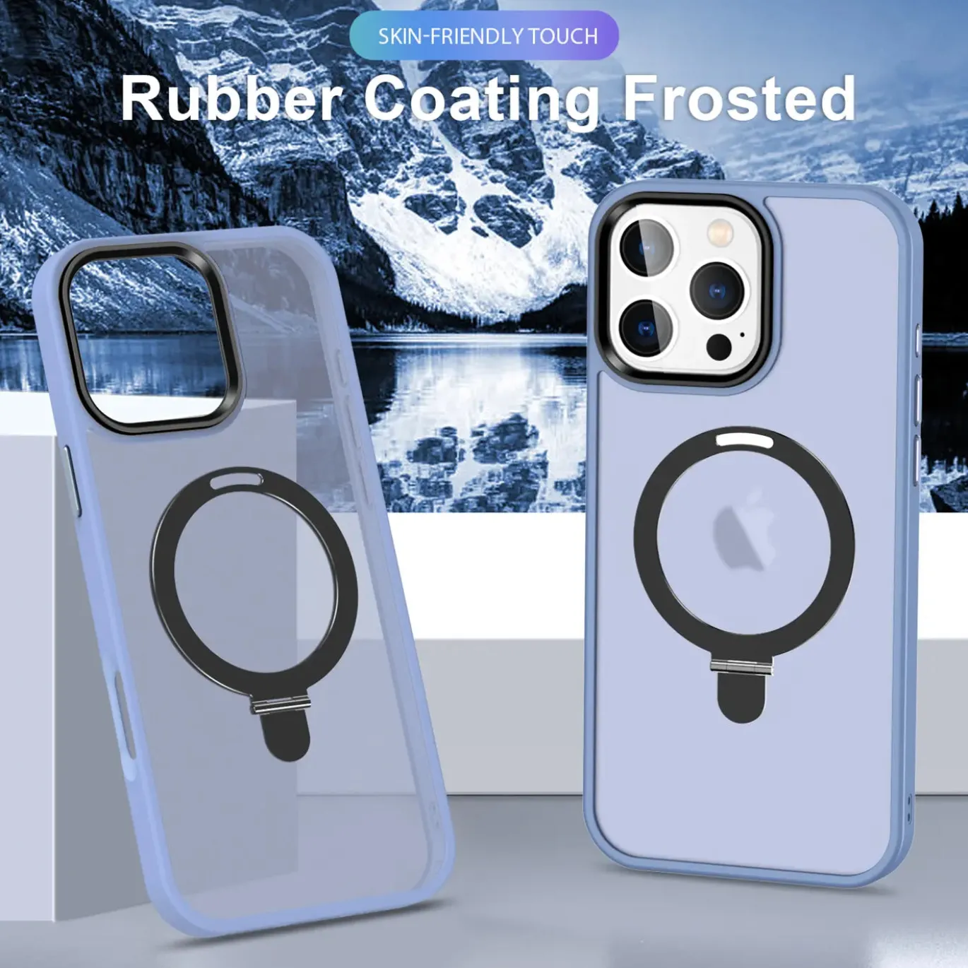iPhone 16e - Farbige MagSafe Hülle mit Ring