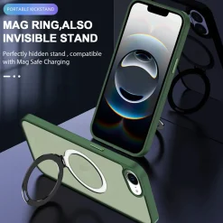 iPhone 16e - Farbige MagSafe Hülle mit Ring
