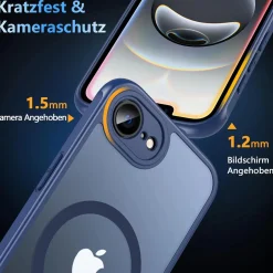 iPhone 16e - Farbige MagSafe Hülle mit Kameraschutz