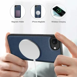 iPhone 16e - Klapphülle mit Kartenfächern & MagSafe-Kompatibilität