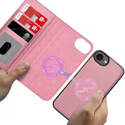 iPhone 16e - Klapphülle mit Kartenfächern & MagSafe-Kompatibilität