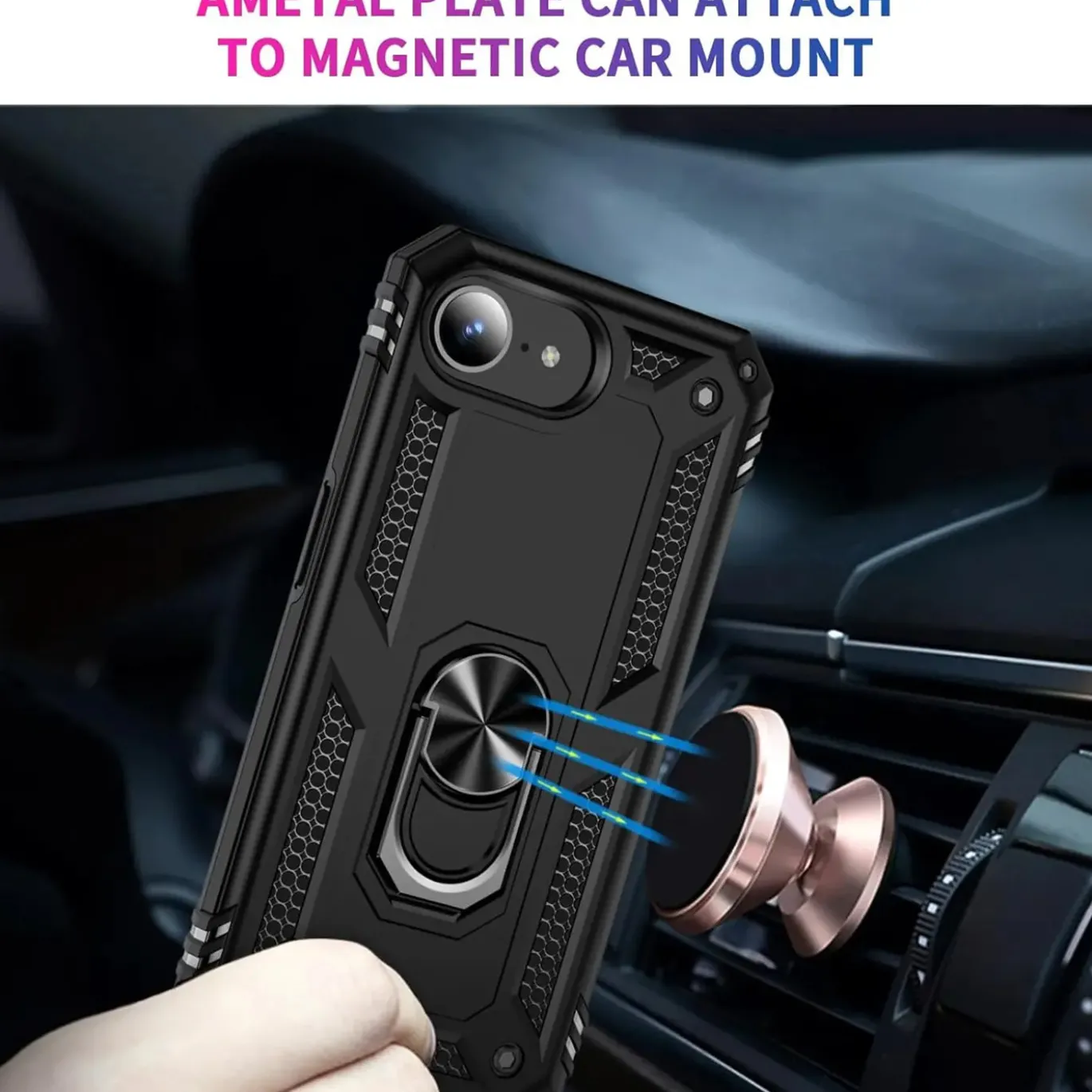 iPhone 16e - Outdoor Hardcase mit Ringhalter