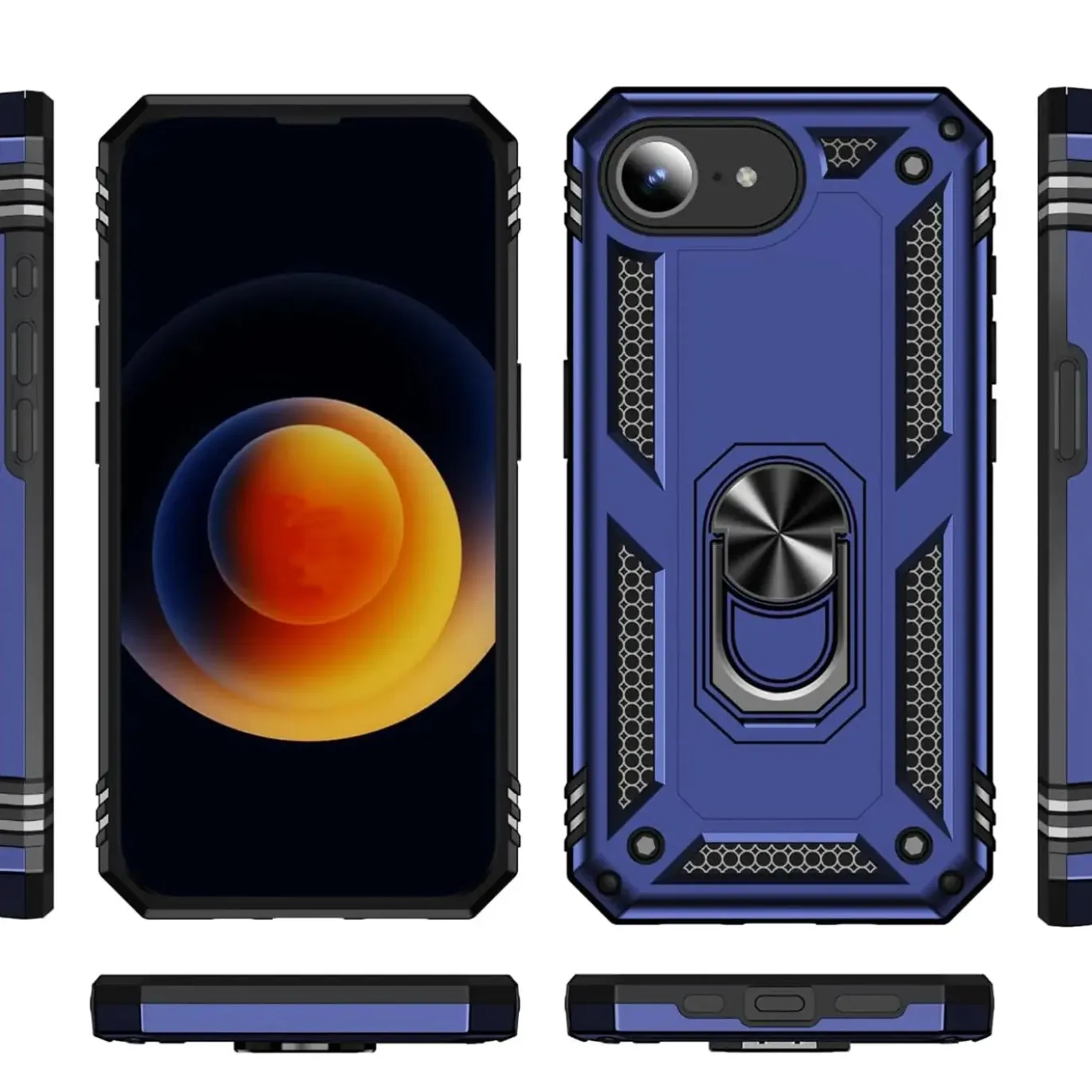 iPhone 16e - Outdoor Hardcase mit Ringhalter