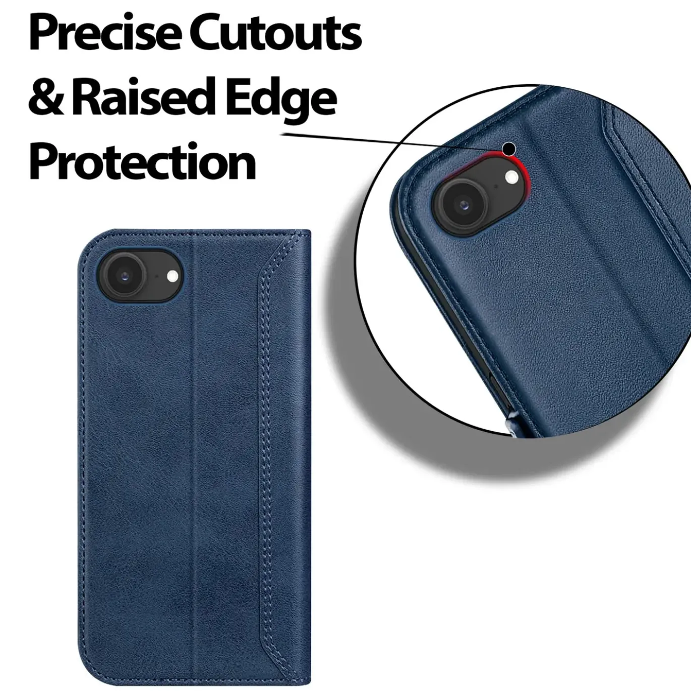 iPhone 16e - Robuste Klapphülle mit RFID Block