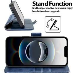 iPhone 16e - Robuste Klapphülle mit RFID Block