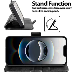 iPhone 16e - Robuste Klapphülle mit RFID Block