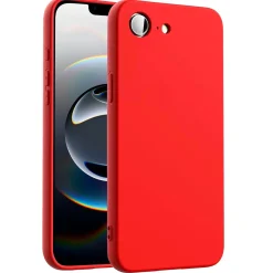 iPhone 16e - Silikon Case mit Mikrofaser-Innenseite