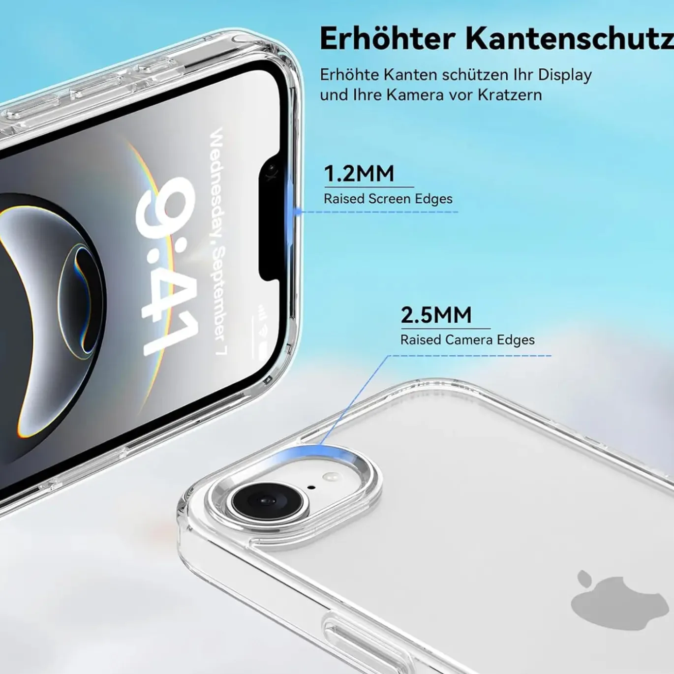iPhone 16e - Slim Clear Case Hülle