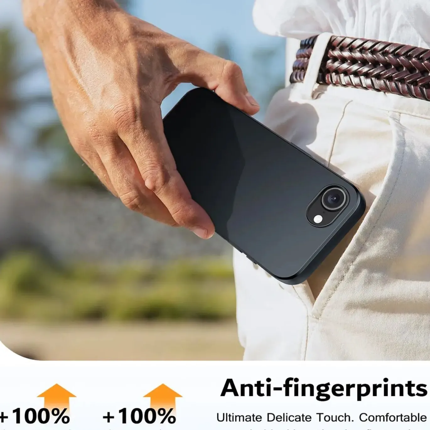 iPhone 16e - Slim Silikon Backcover Schwarz