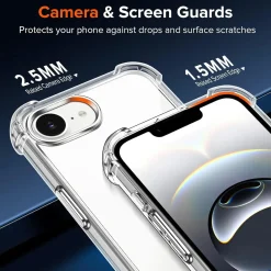 iPhone 16e - Stoßfestes Clear Case