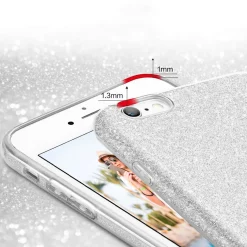 iPhone 6s Plus / 6 Plus - Glitzer TPU Hülle