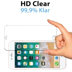 iPhone 6s Plus / 6 Plus - 9H Displayschutzfolie 2x Display & Kamera