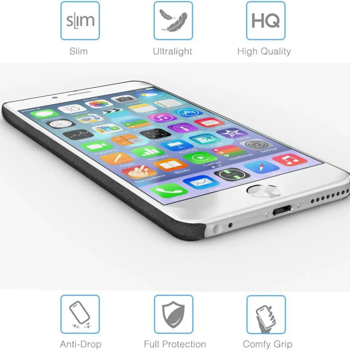 iPhone 6s Plus / 6 Plus - PU Hartschale Handyhülle