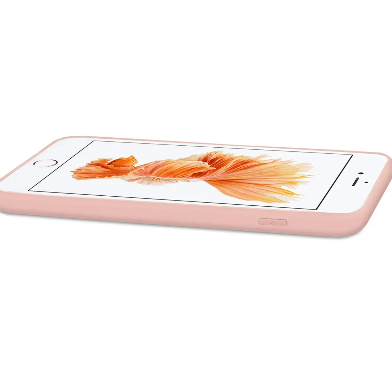 iPhone 6s Plus / 6 Plus - Silikon Case mit Mikrofaser-Innenseite