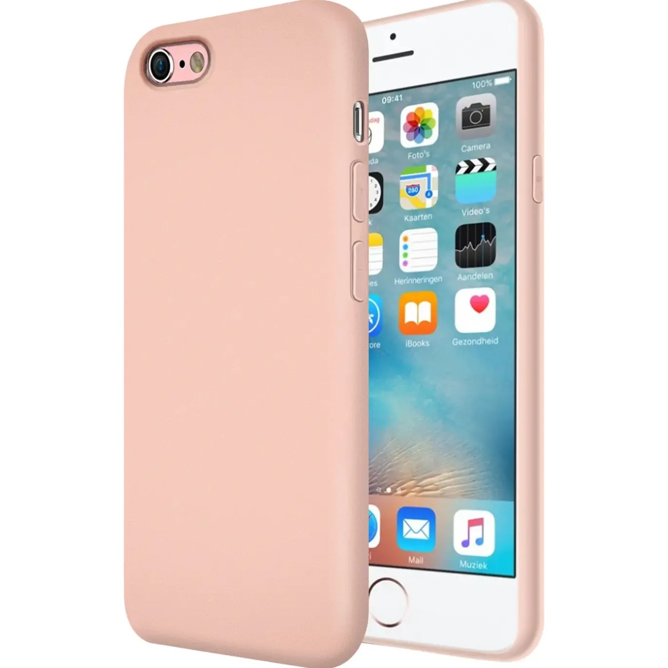 iPhone 6s Plus / 6 Plus - Silikon Case mit Mikrofaser-Innenseite