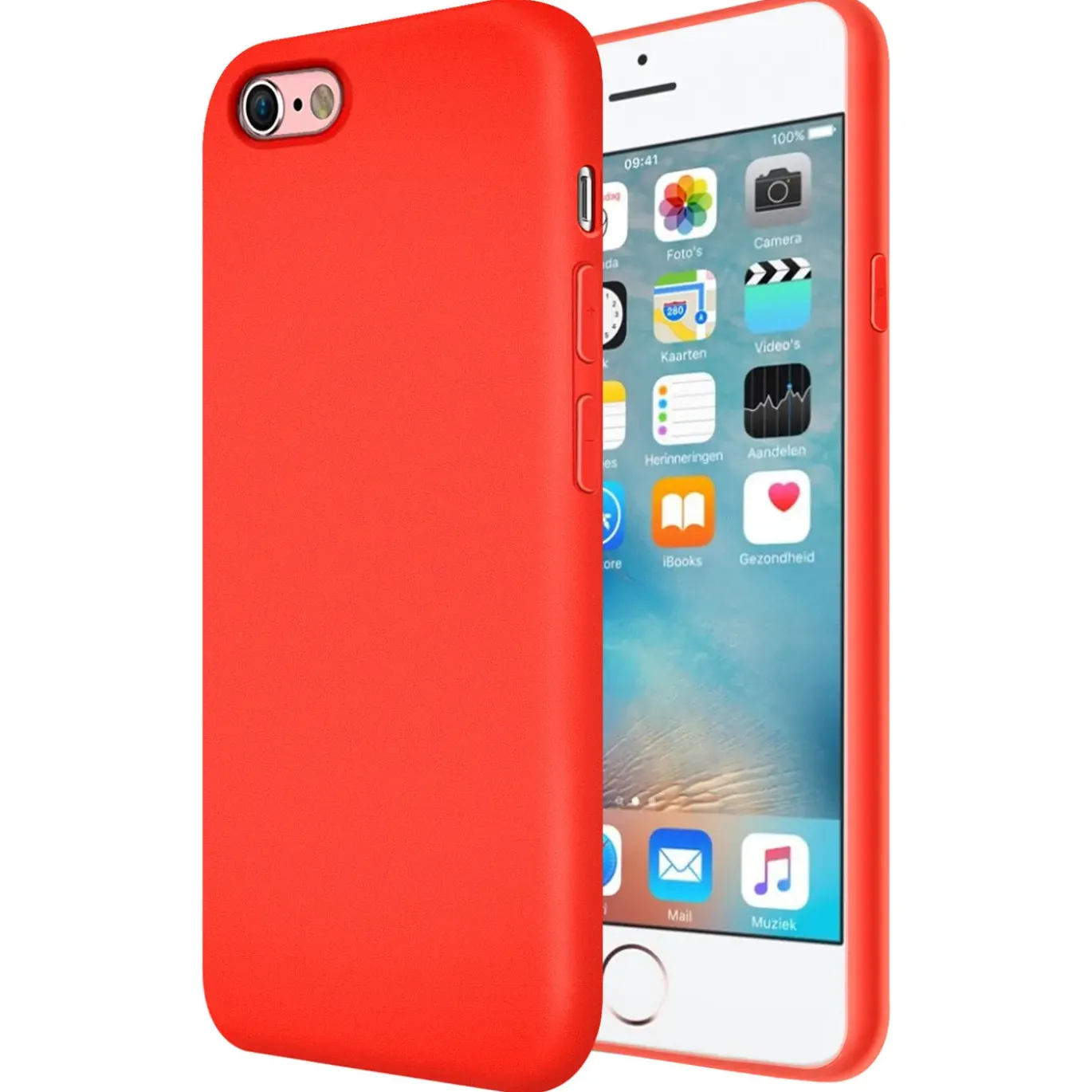 iPhone 6s Plus / 6 Plus - Silikon Case mit Mikrofaser-Innenseite