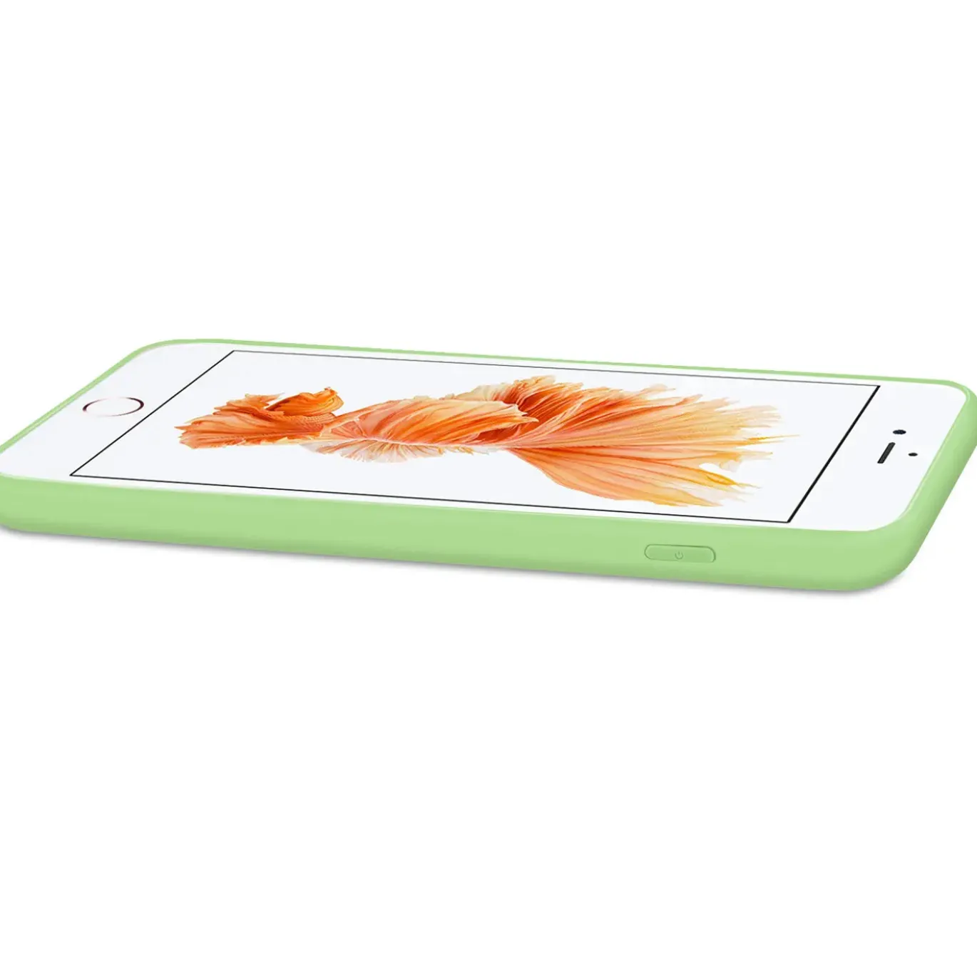 iPhone 6s Plus / 6 Plus - Silikon Case mit Mikrofaser-Innenseite