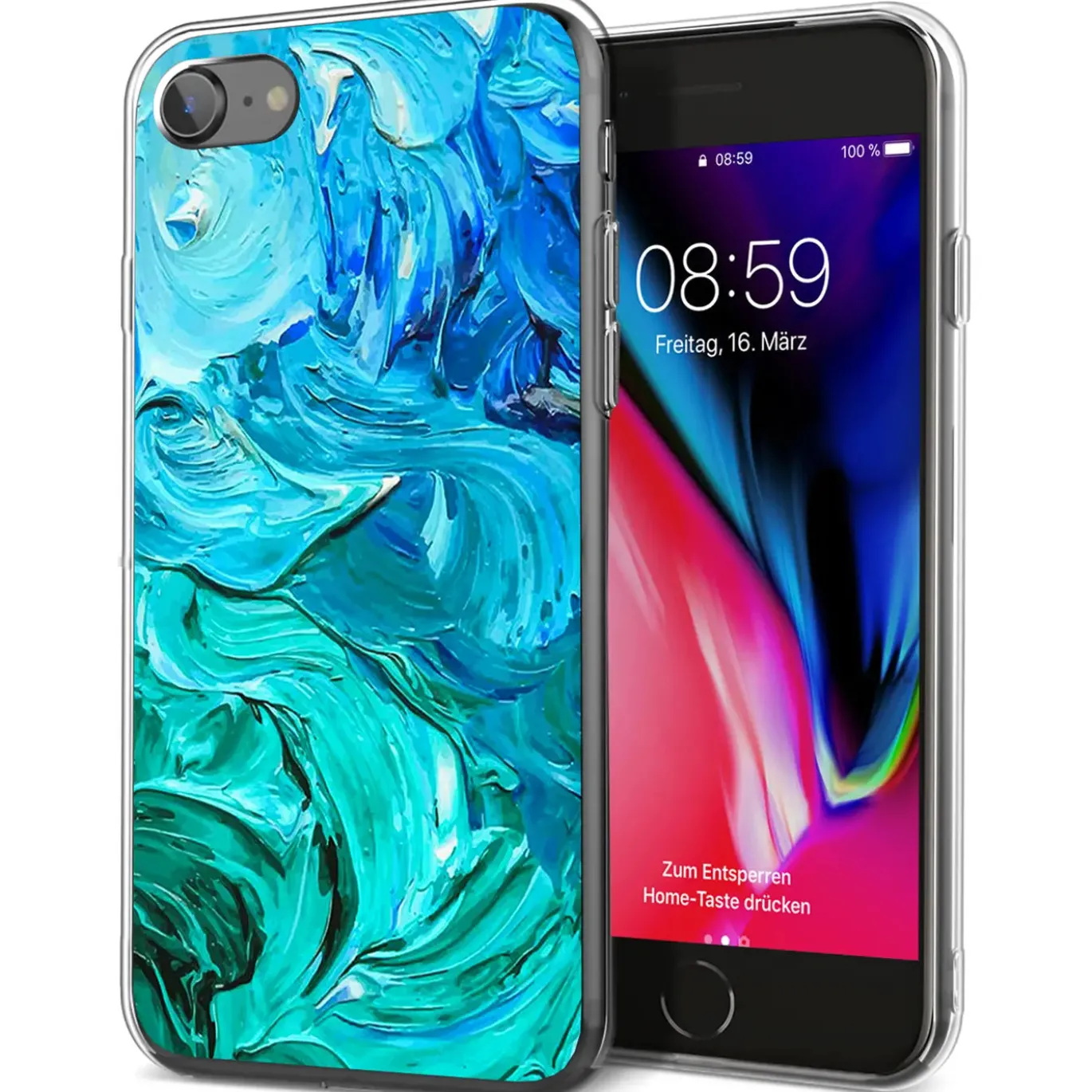 iPhone 6s Plus / 6 Plus - TPU Case mit Motivdruck
