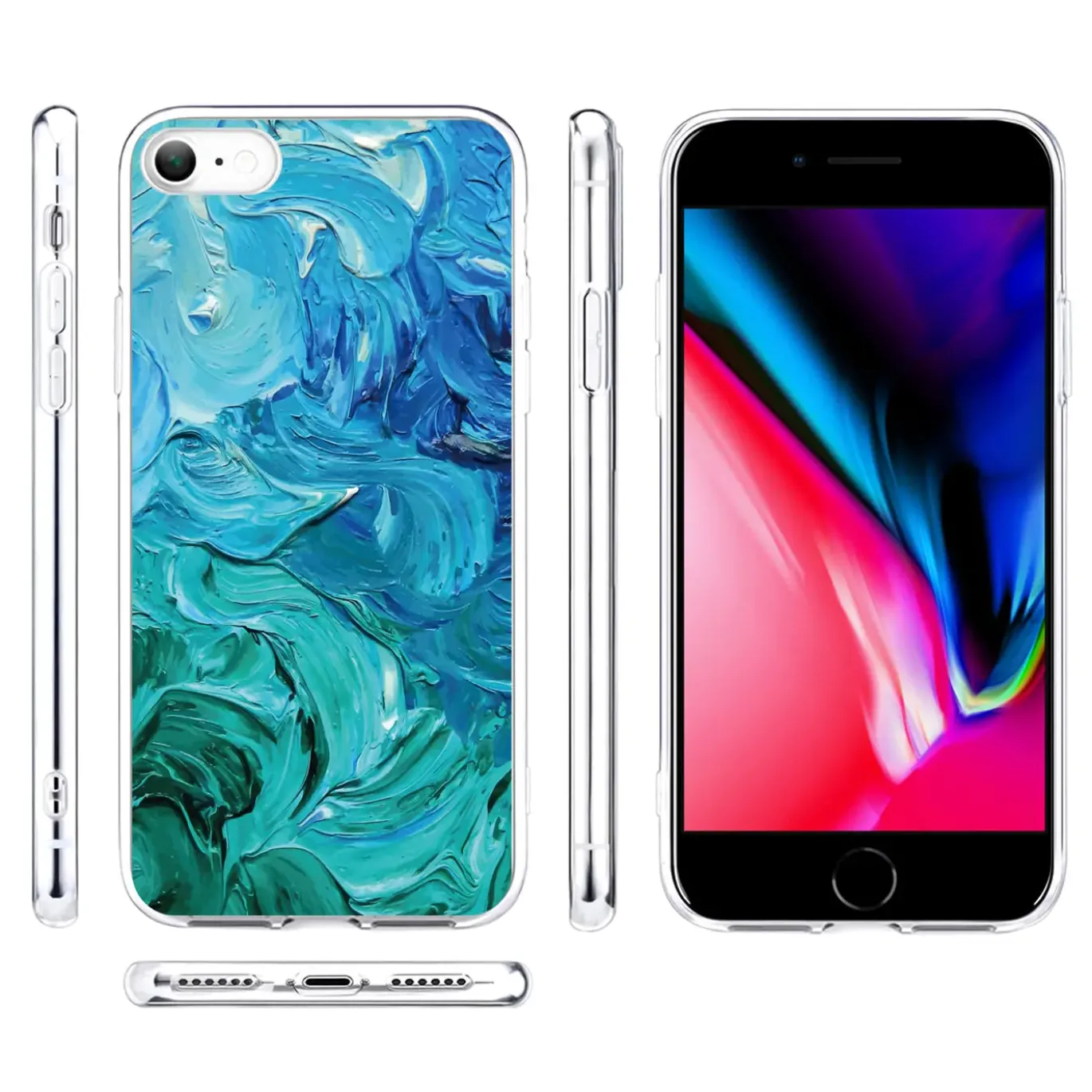 iPhone 6s Plus / 6 Plus - TPU Case mit Motivdruck