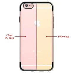 iPhone 6s Plus / 6 Plus - Transparente Hülle mit Akzenten