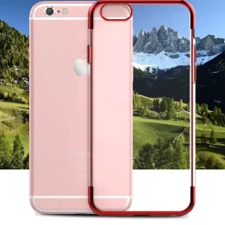 iPhone 6s Plus / 6 Plus - Transparente Hülle mit Akzenten