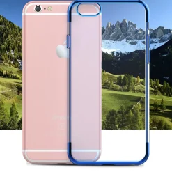 iPhone 6s Plus / 6 Plus - Transparente Hülle mit Akzenten