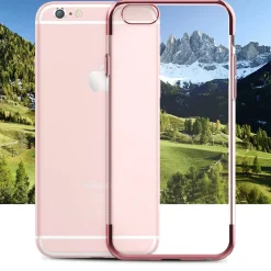iPhone 6s Plus / 6 Plus - Transparente Hülle mit Akzenten