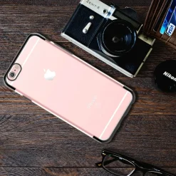 iPhone 6s Plus / 6 Plus - Transparente Hülle mit Akzenten