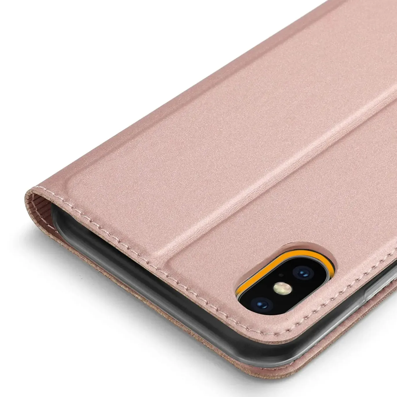 iPhone X / XS - Booklet Case mit Magnetverschluss