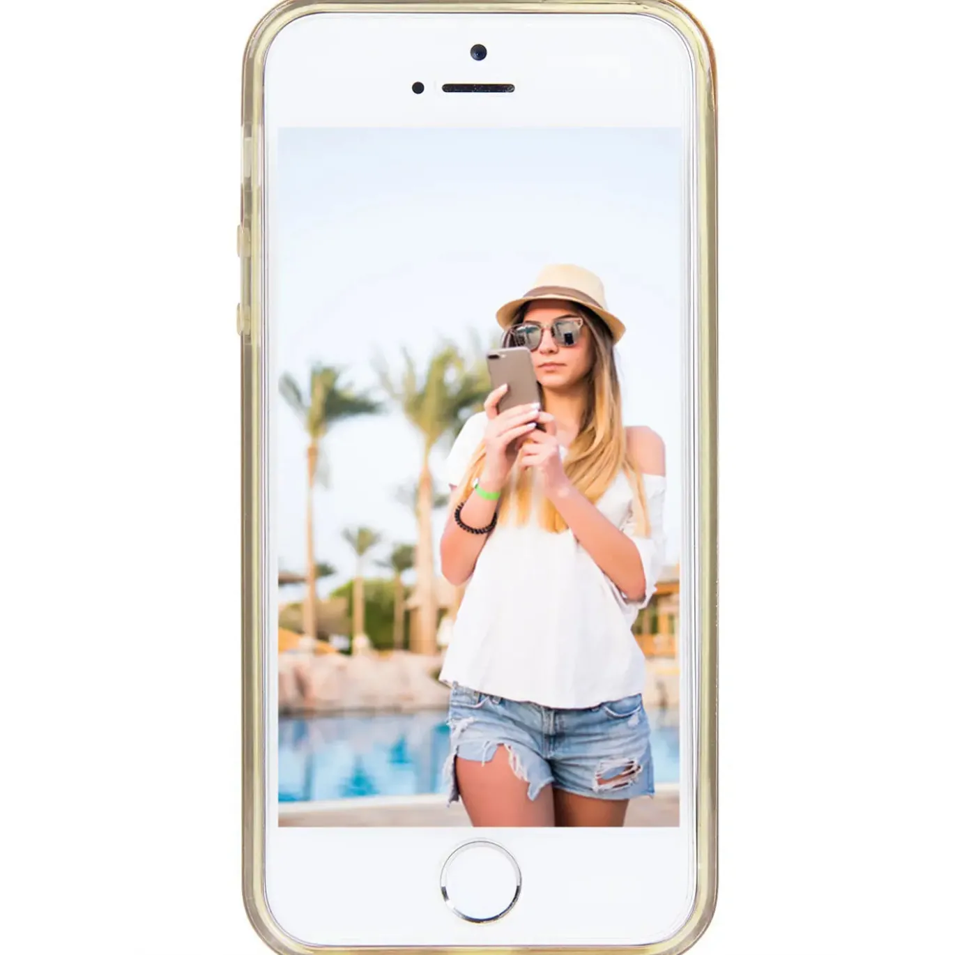 iPhone X / XS - Glitzer TPU Hülle