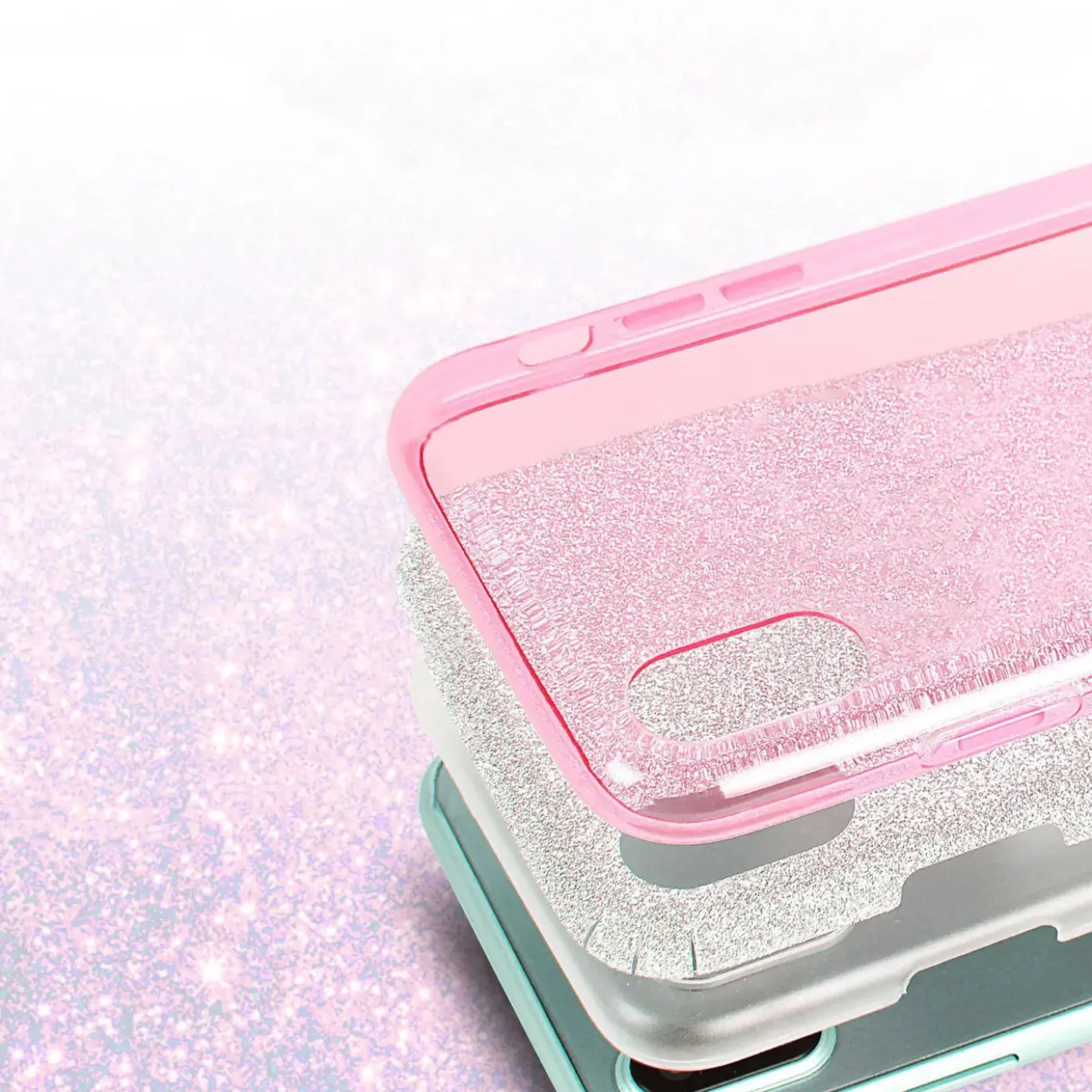 iPhone X / XS - Glitzer TPU Hülle