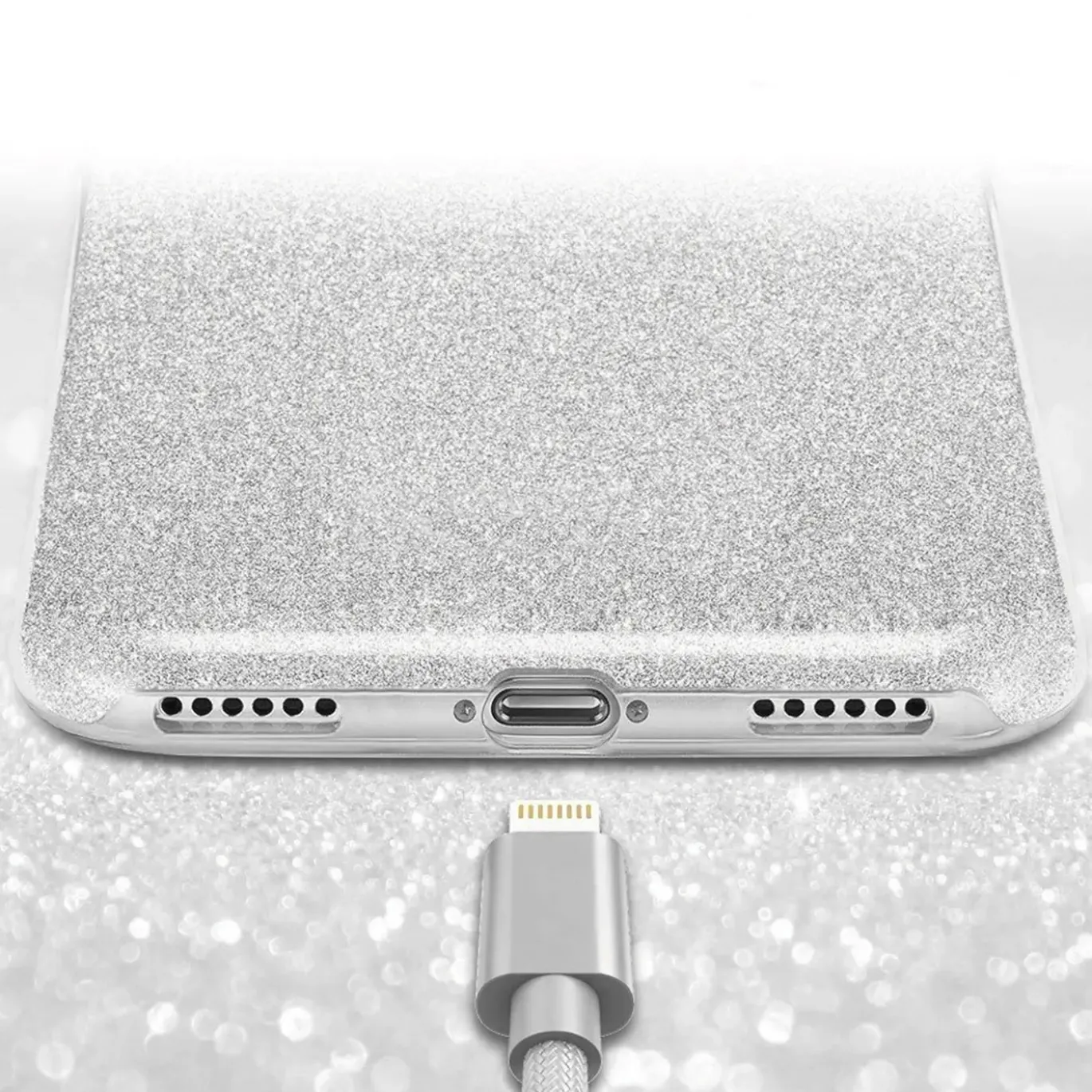 iPhone X / XS - Glitzer TPU Hülle