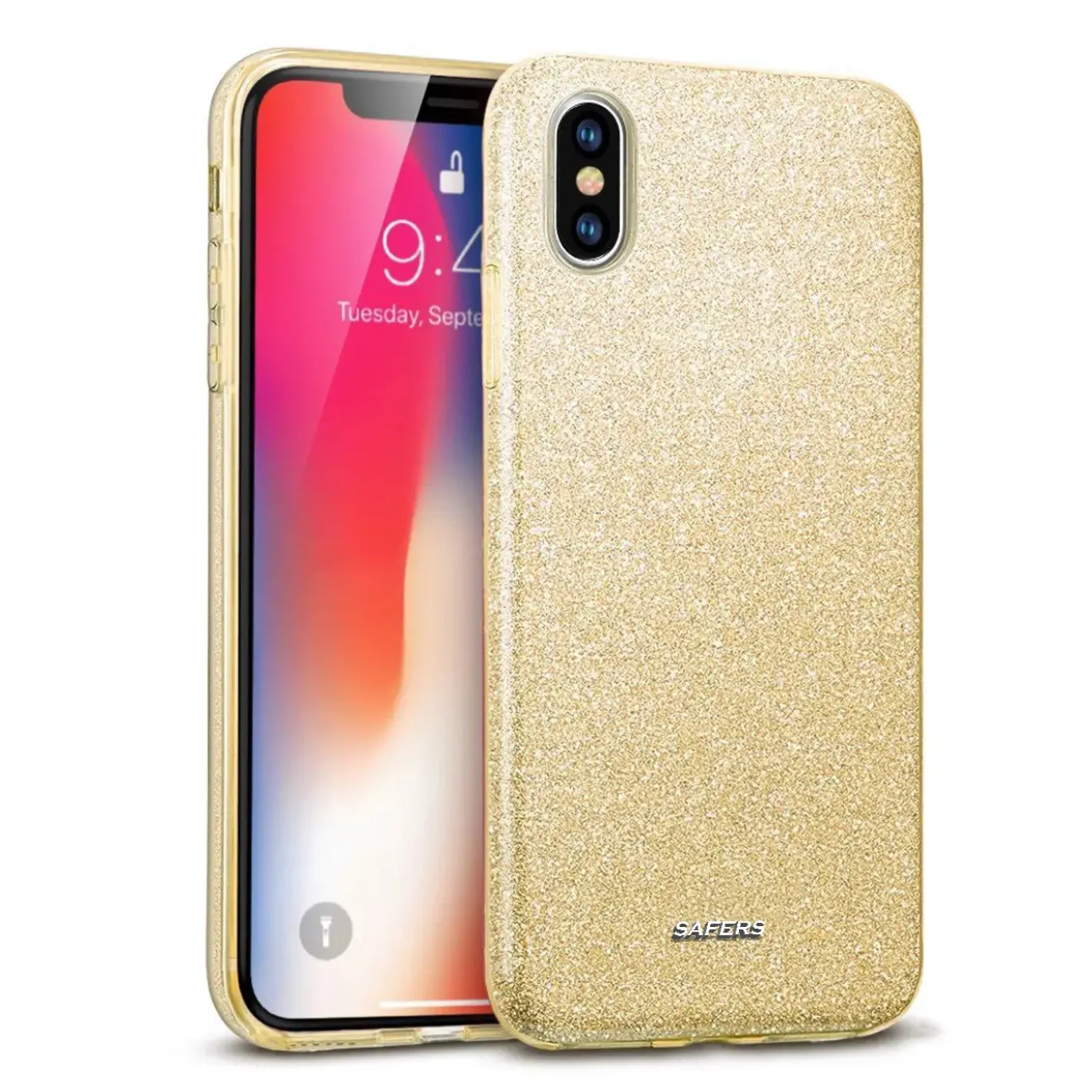 iPhone X / XS - Glitzer TPU Hülle