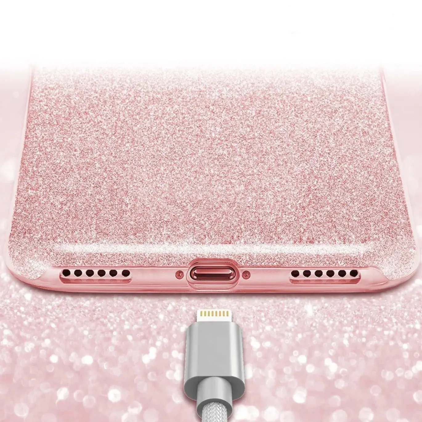 iPhone X / XS - Glitzer TPU Hülle