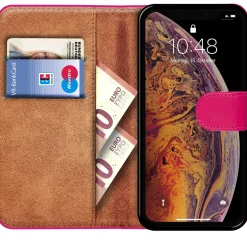 iPhone X / XS - Klapphülle mit Kartenfächern