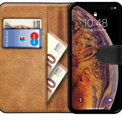 iPhone X / XS - Klapphülle mit Kartenfächern