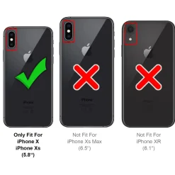 iPhone X / XS - Marmor & Sand Design Hülle