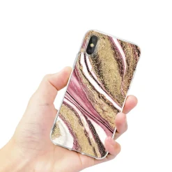 iPhone X / XS - Marmor & Sand Design Hülle