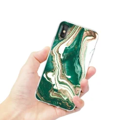 iPhone X / XS - Marmor & Sand Design Hülle